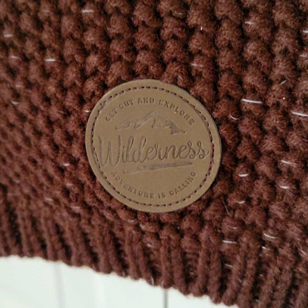 KYEESE Reflective Dog Sweater Cocoa Brown Sz Medium NWT - Picture 4 of 14